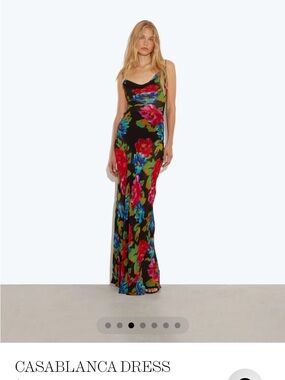 chinese dress ladies Rat & Boa Gisele Spotty Maxi – Rent with Iz main image 0